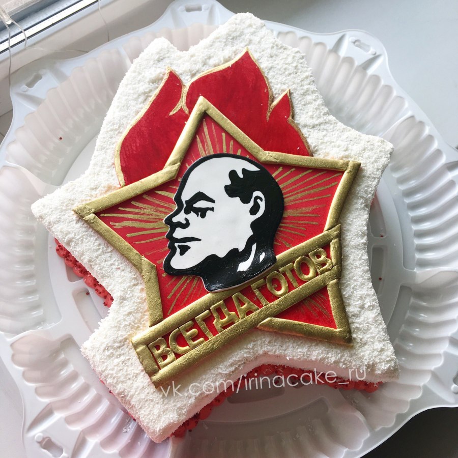 Торт в стиле СССР