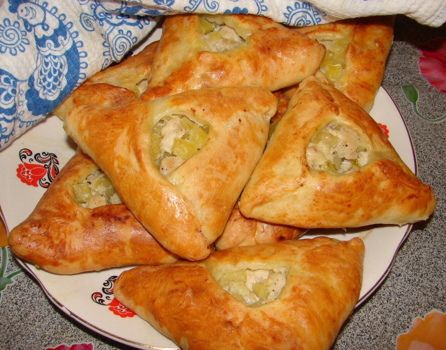 Самса и учпучмак