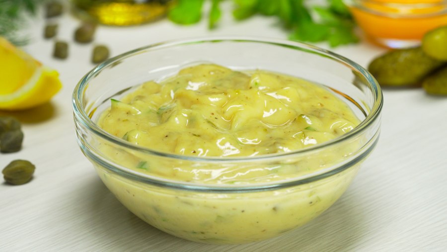 Соус майонез с корнишонами