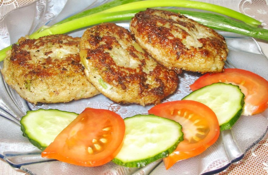 Рыбные котлеты из