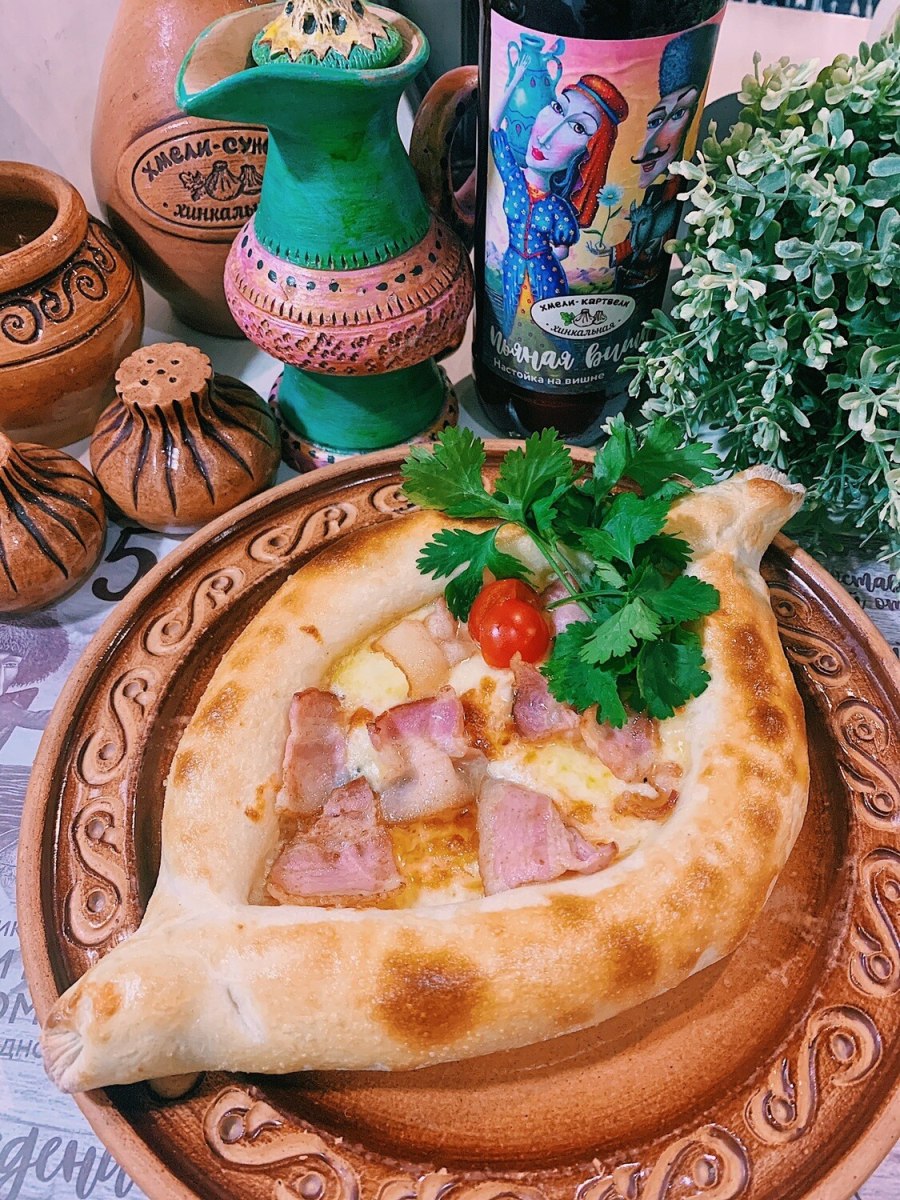 Грузинская кухня лобиани