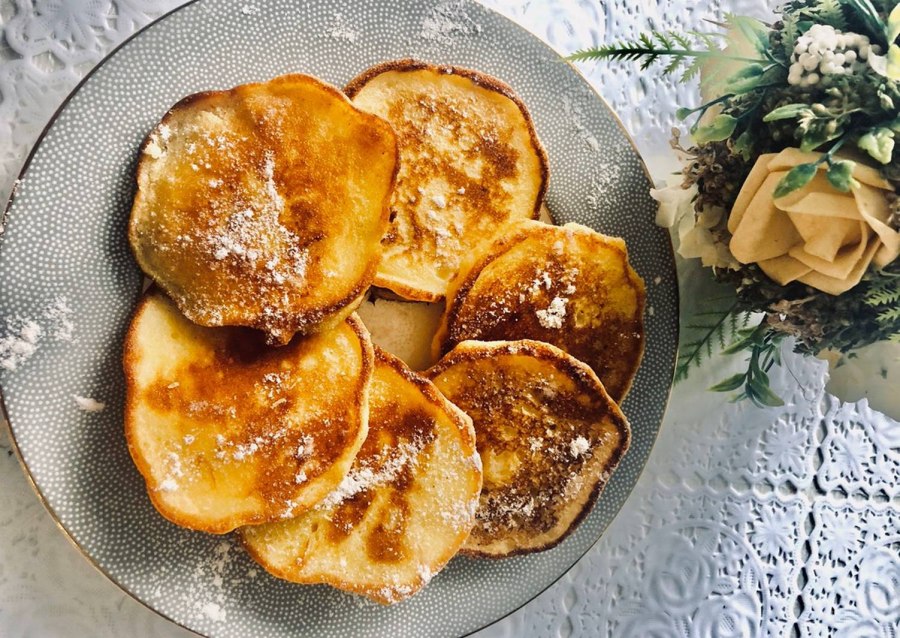 Оладушки на кукурузной муке