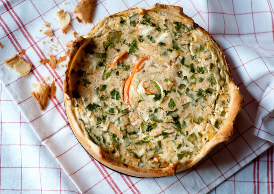 Куриный пирог-запеканка