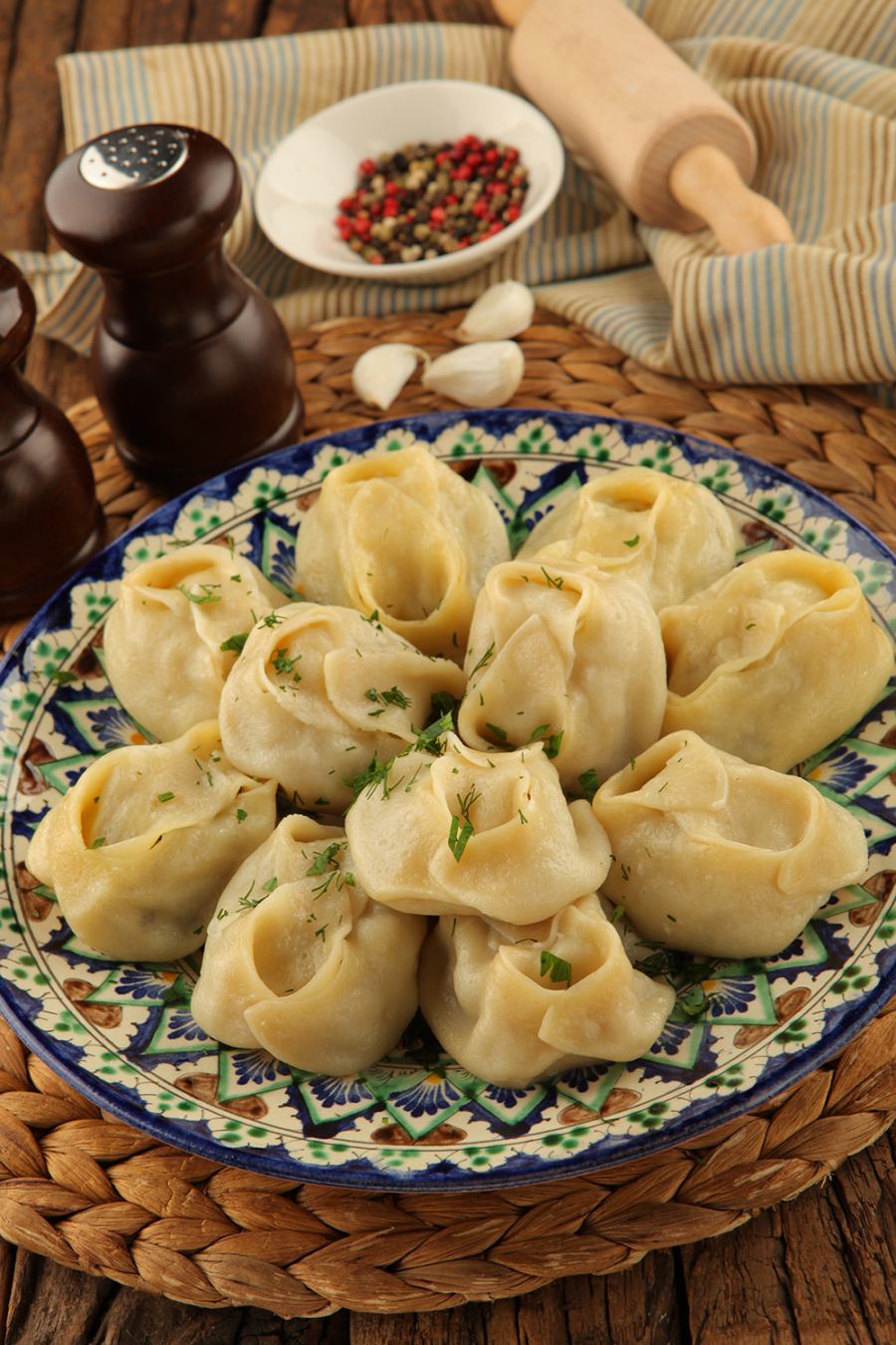 Пельмени в кафе