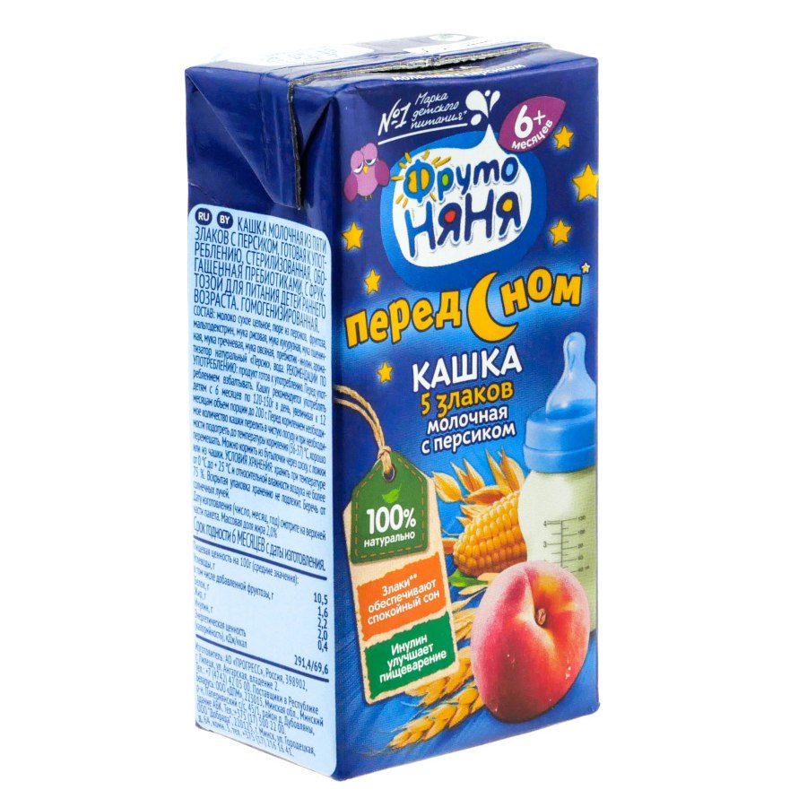 Овсянка с фруктами