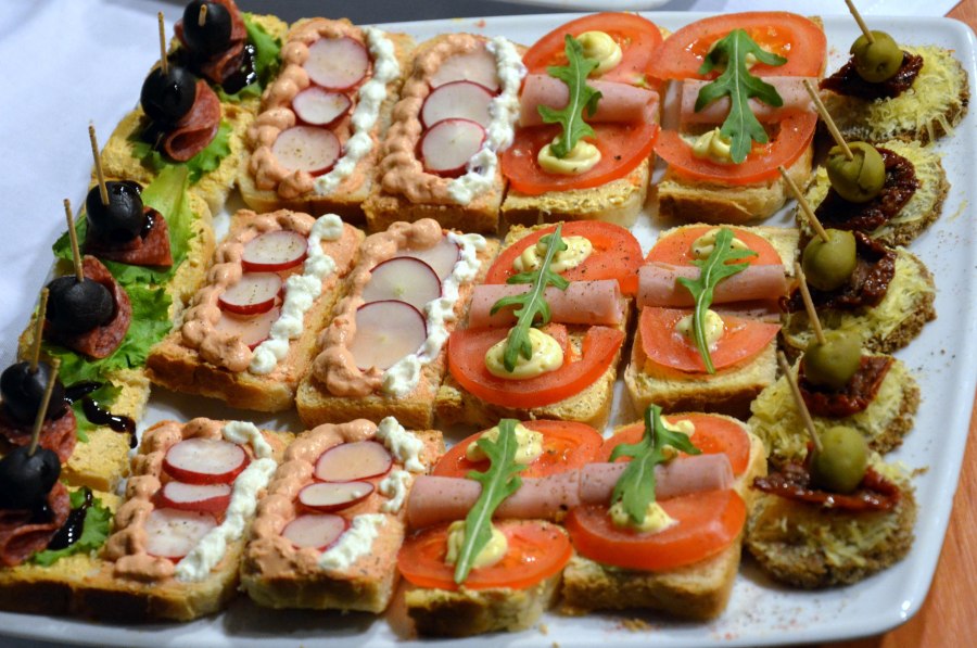 Красивые и вкусные бутерброды