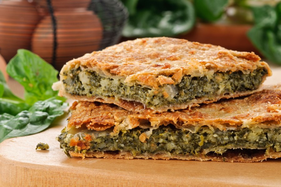 Пирог с тунцом и яйцом