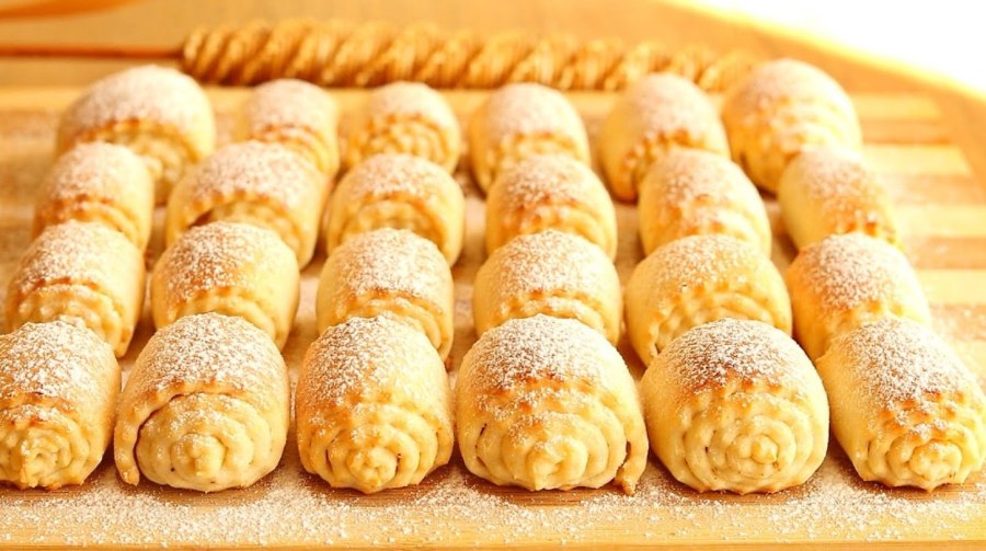 Творожное печенье