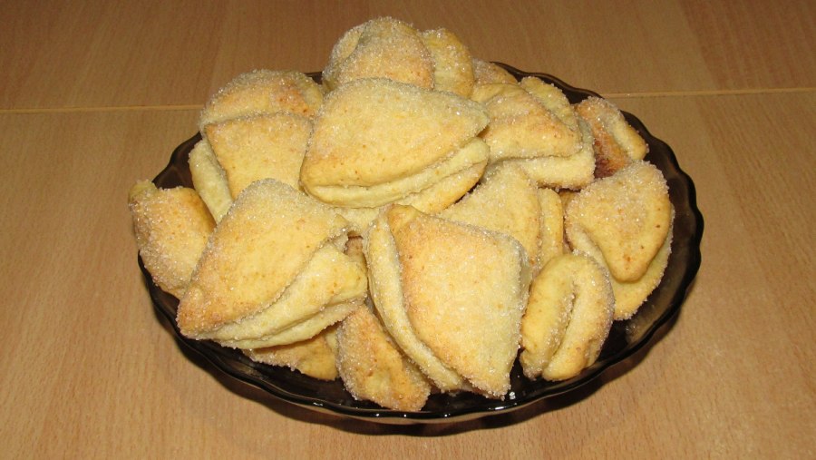 Творожное печенье на сковороде