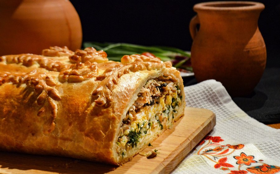 Двенадцатислойная кулебяка