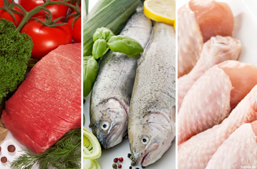 Мясные и рыбные продукты