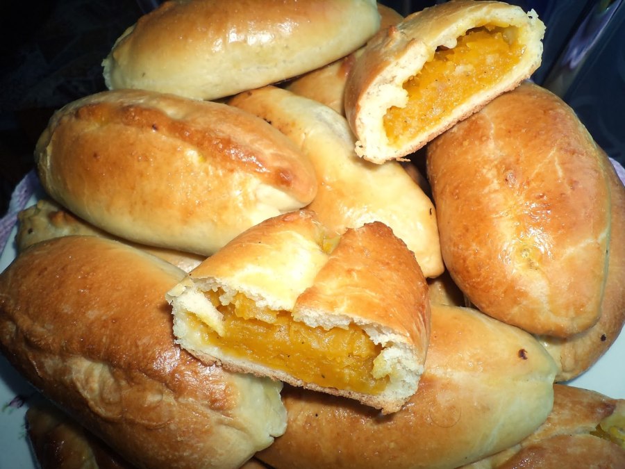Пирожки с тыквой