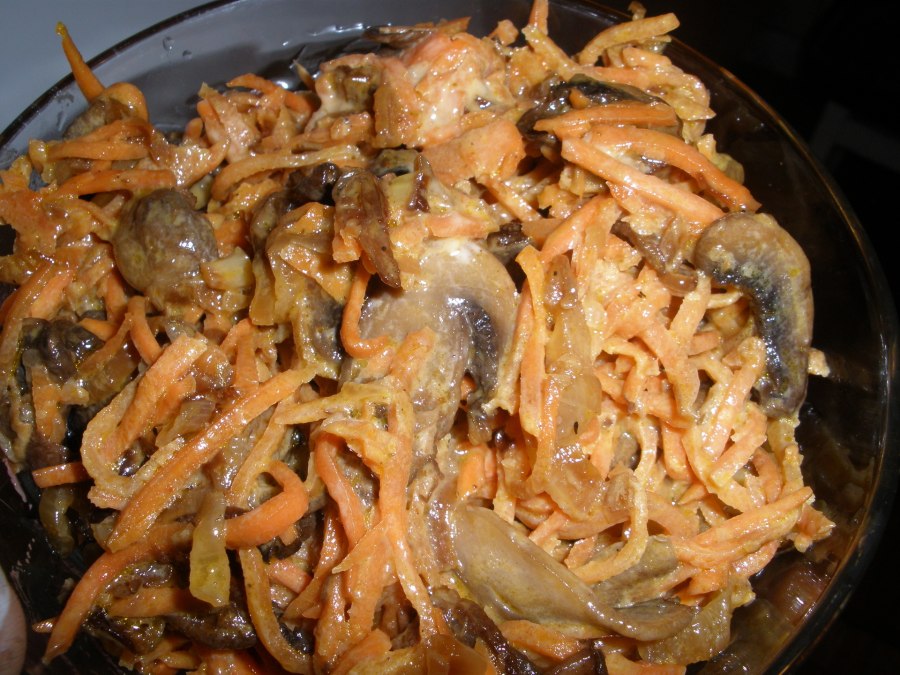 Грибы по корейски
