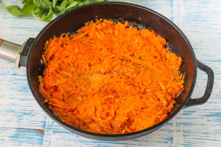 Фарш морковный для пирожков