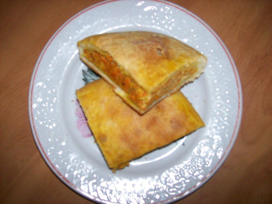 Пирог с морковью