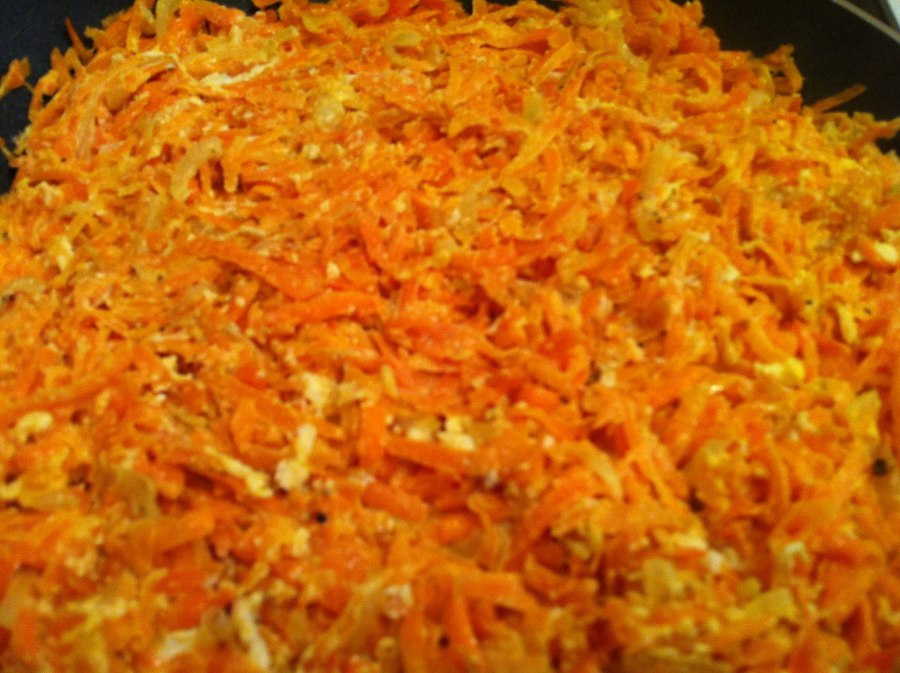Начинка для пирожков из моркови