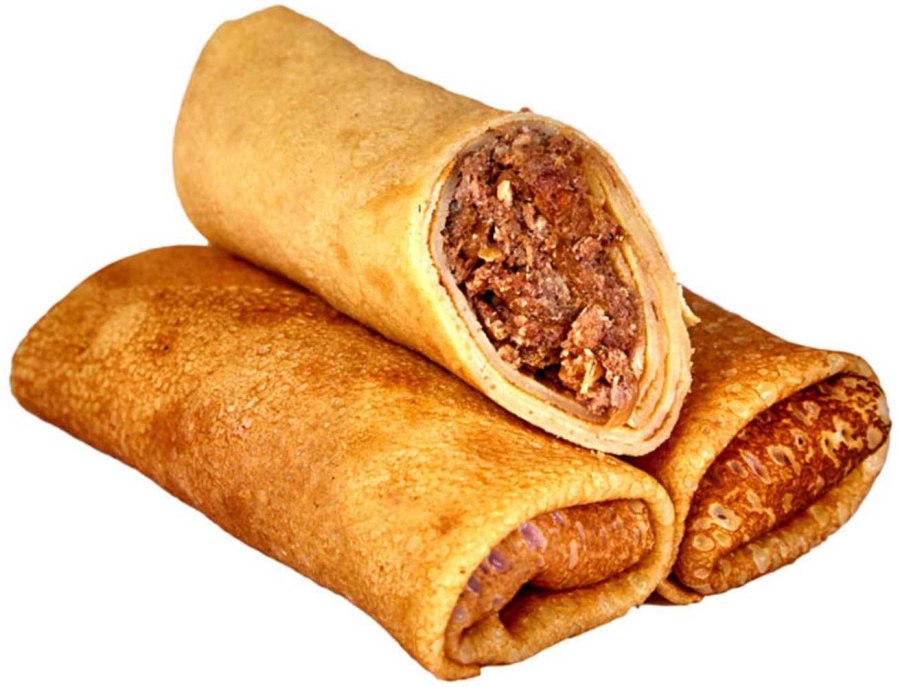 Блинчики с мясом