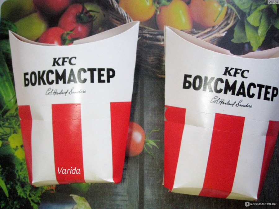КФС картошка