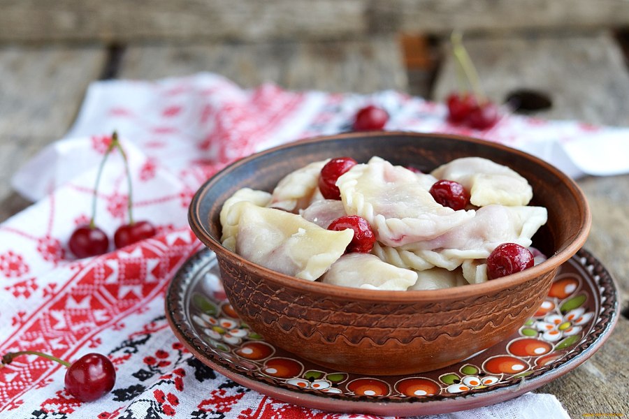 Украинская кухня вареники