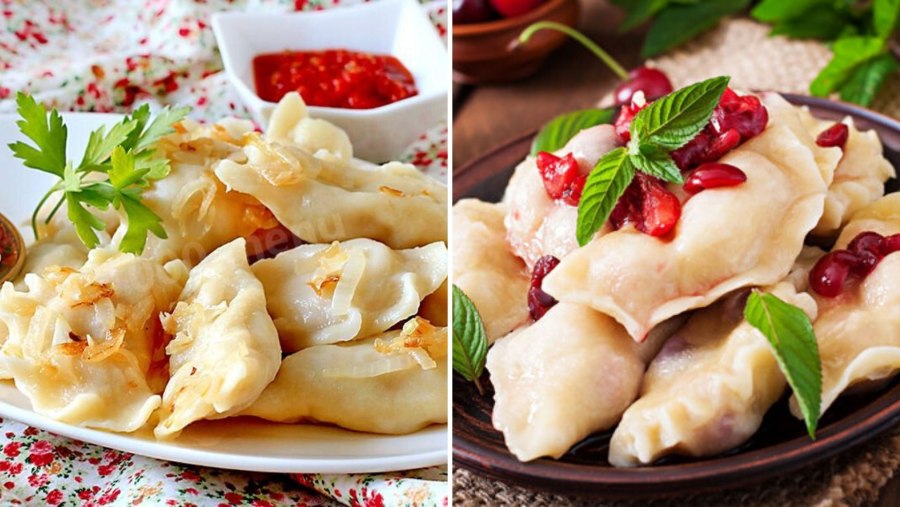 Вареники с вишней