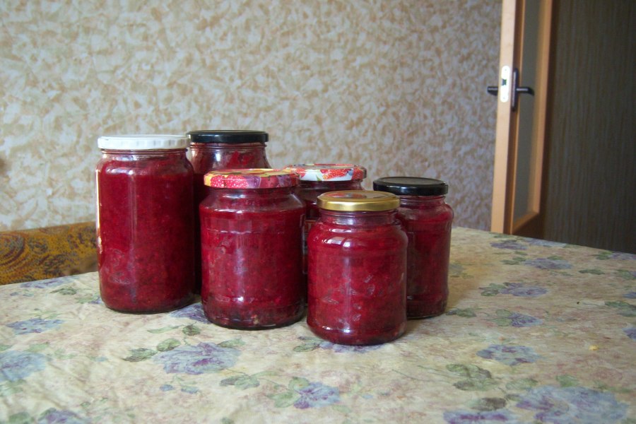 Борщевая заправка для борща на зиму со свеклой