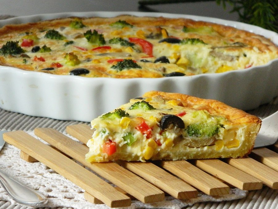 КИШ Лорен с овощами