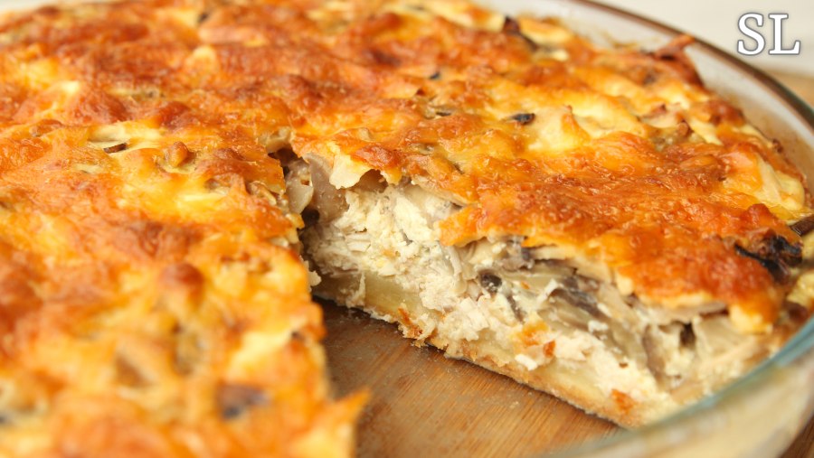 Лоранский пирог классический