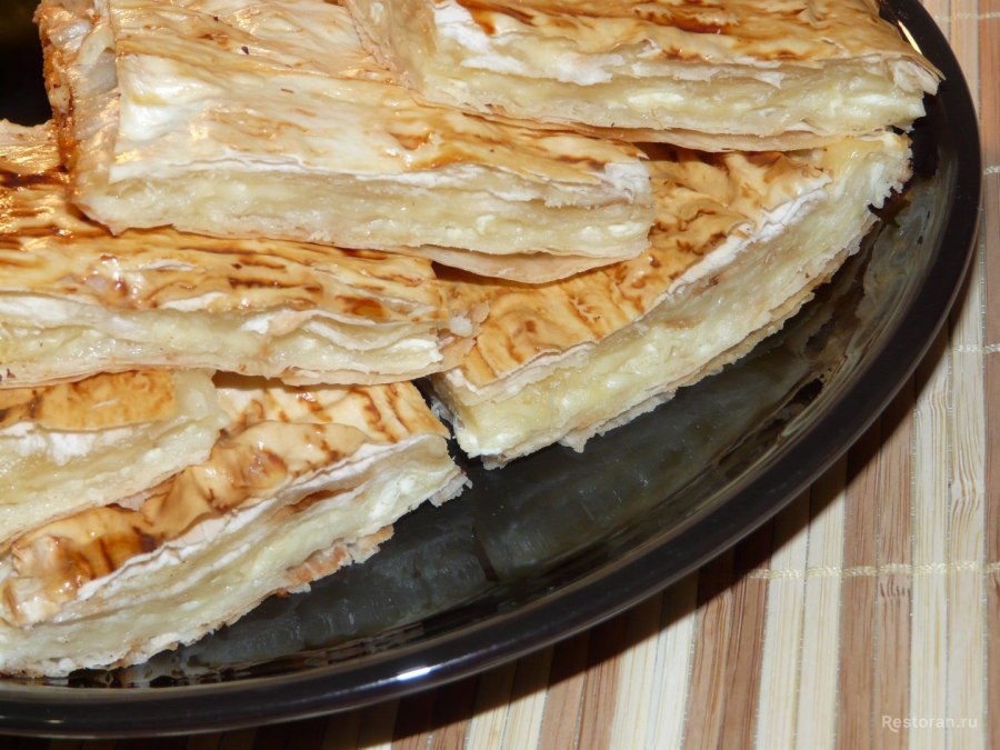 Ленивый пирог из лаваша
