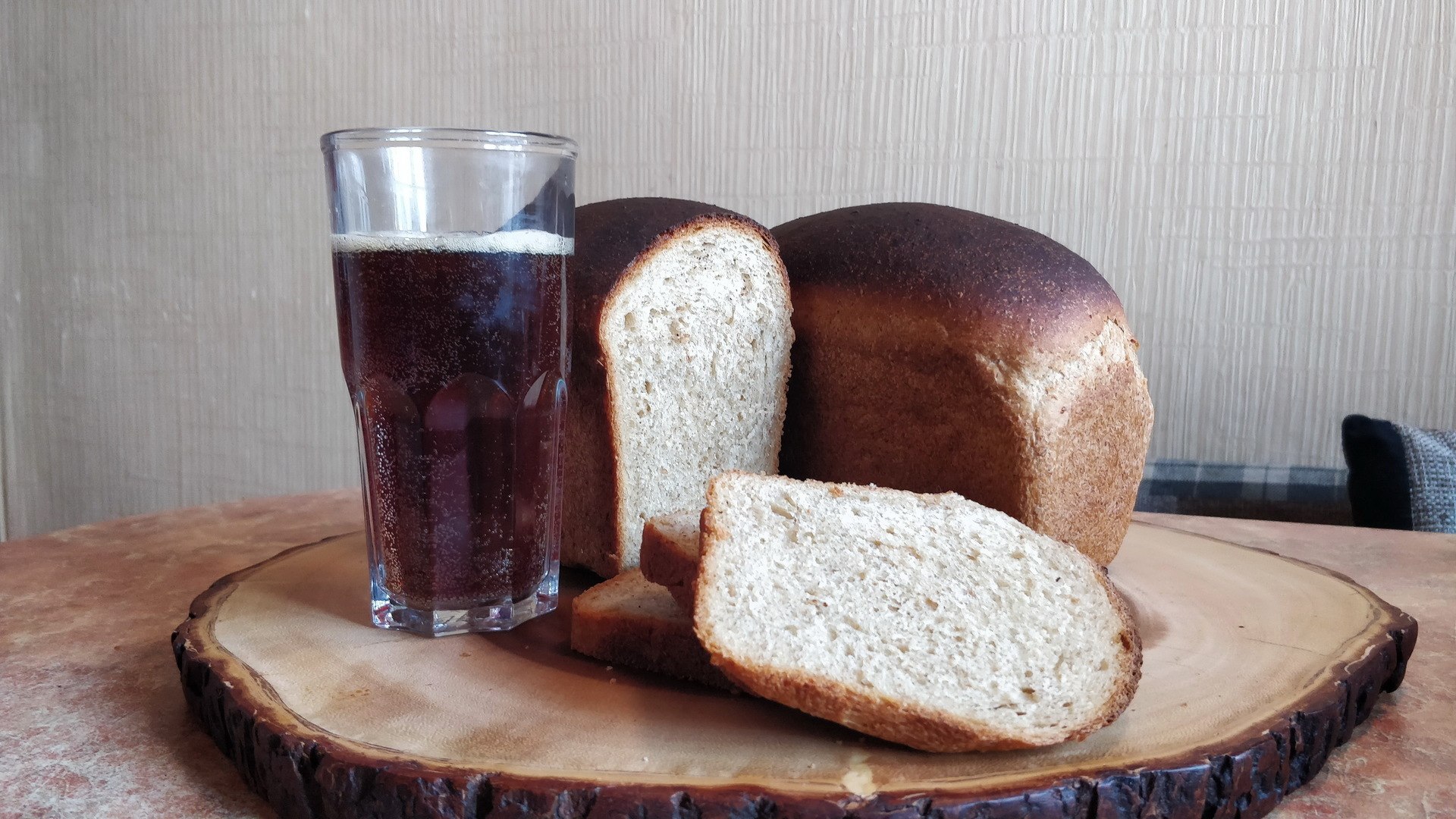 Квас на ржаном хлебе рецепт