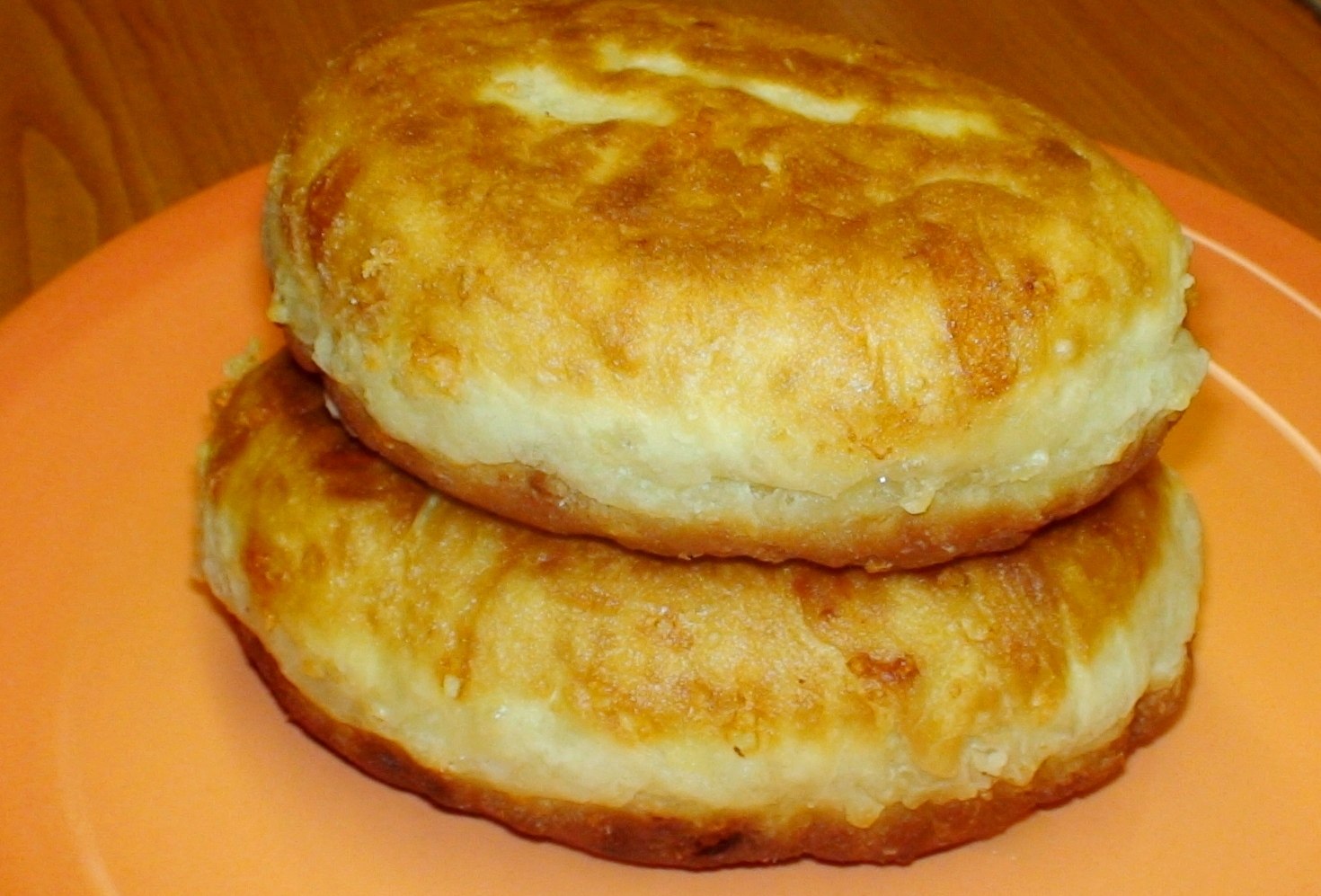 Пирожки на кефире на сковороде