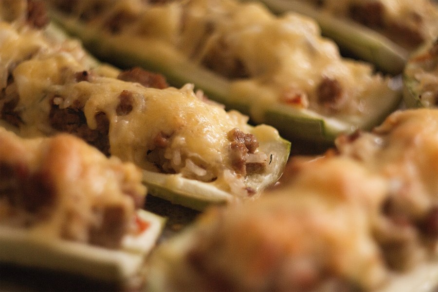 Кабачки цуккини фаршированные