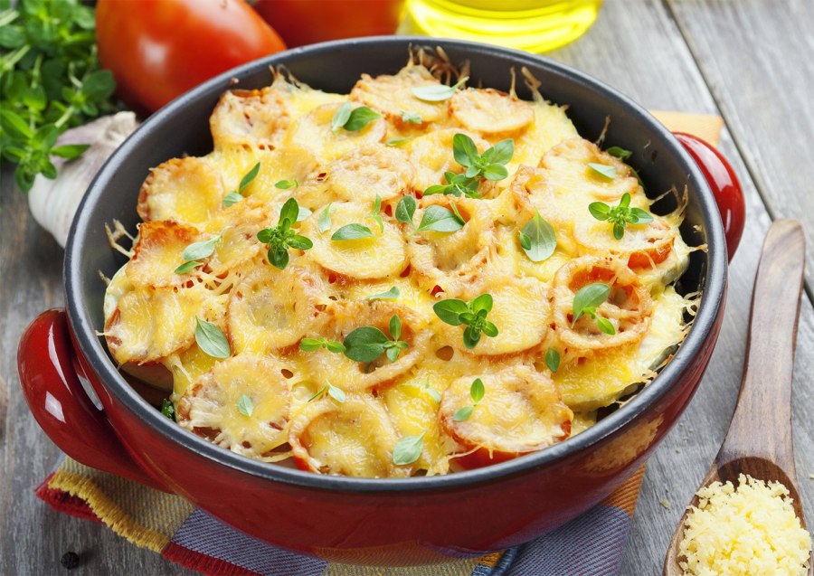 Фаршированные кабачки в духовке