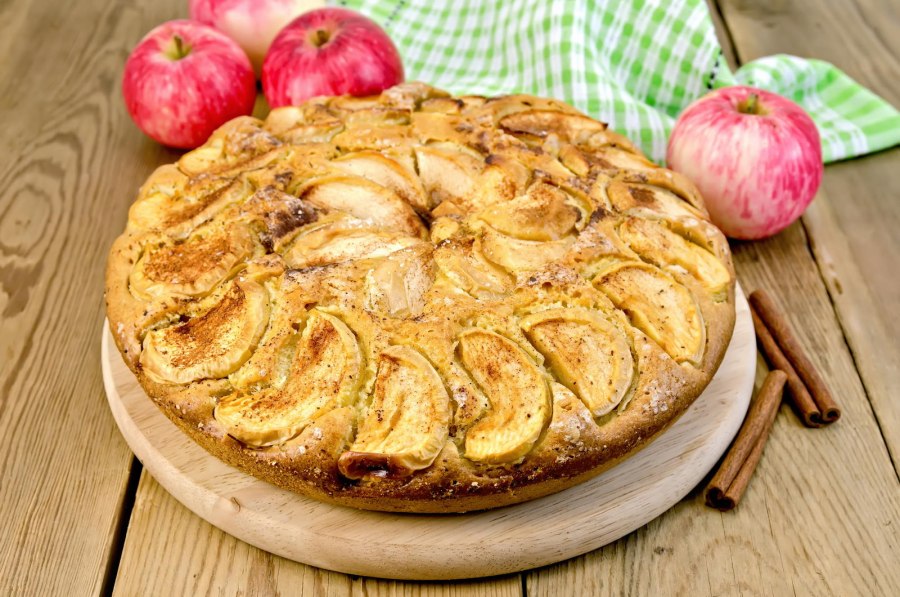 Наталья Калинина шарлотка с яблоками
