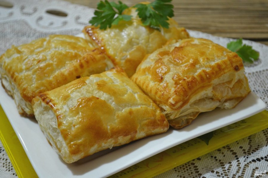 Слоеные пирожки