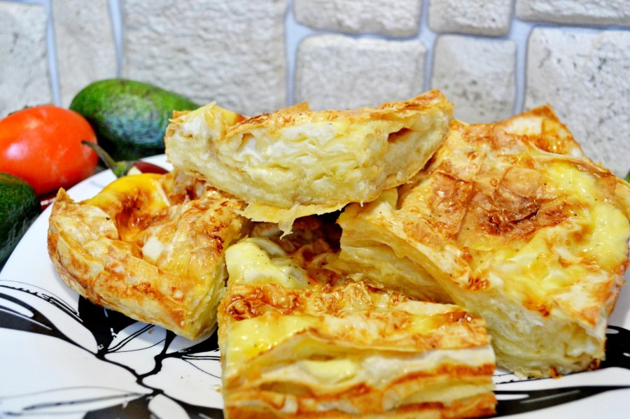 Ачма ленивая с сыром и творогом