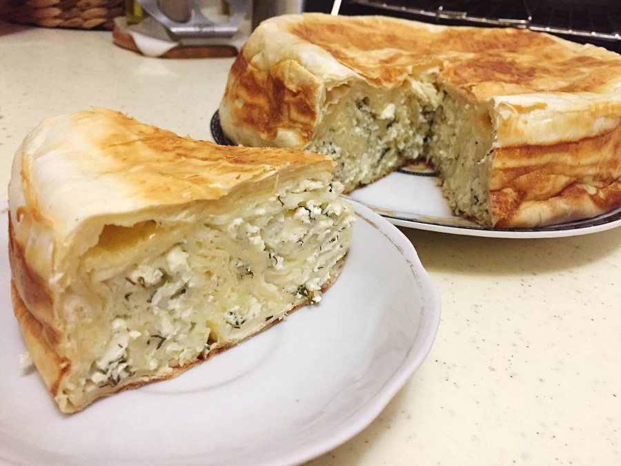 Пирог из лаваша