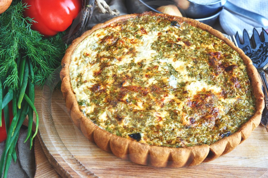 Украшение мясного пирога