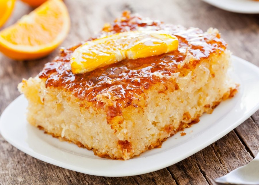 Пирог с апельсиновой цедрой