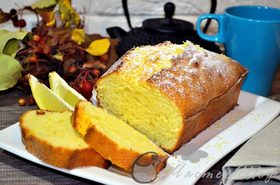 Лимонный кекс