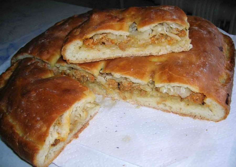 Домашний рыбный пирог
