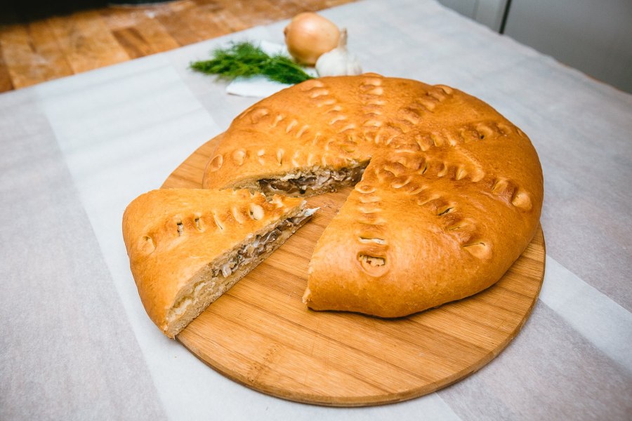 Пирог с курицей