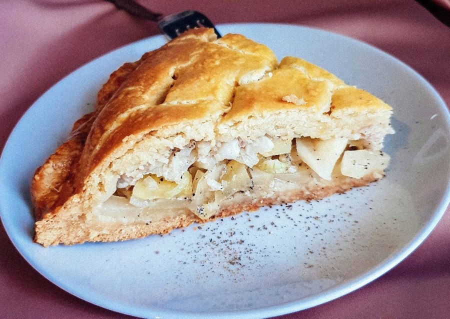 Пирог с картошкой