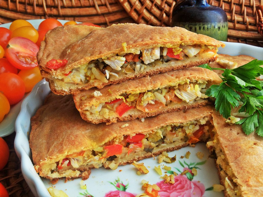 Пирог с овощами