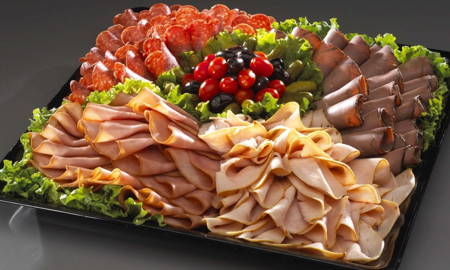 Украшение мясной нарезки
