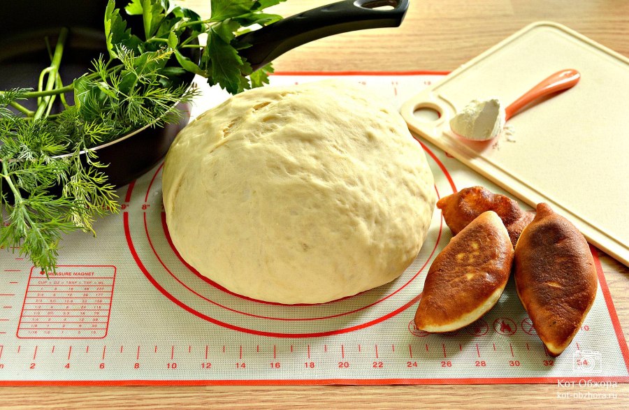 Пирожки с картошкой дрожжевые