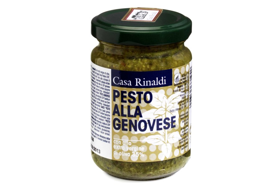 Соус casa Rinaldi песто alla Genovese в оливковом масле, 180 г. Соус casa Rinaldi Pesto in Vegetable Oil, 130 г. Оливковое масло с песто. Крем-паста Генуя.