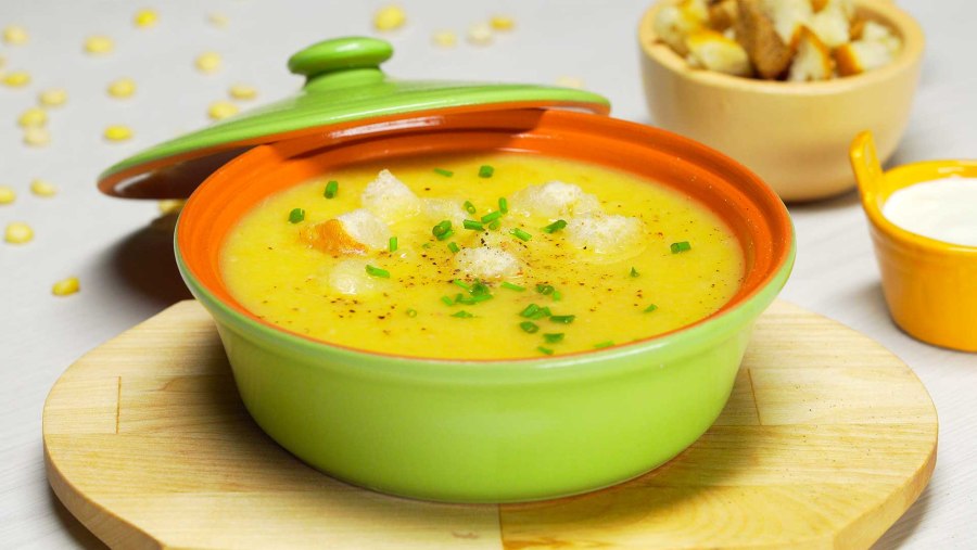 Гороховый суп с ребрышками