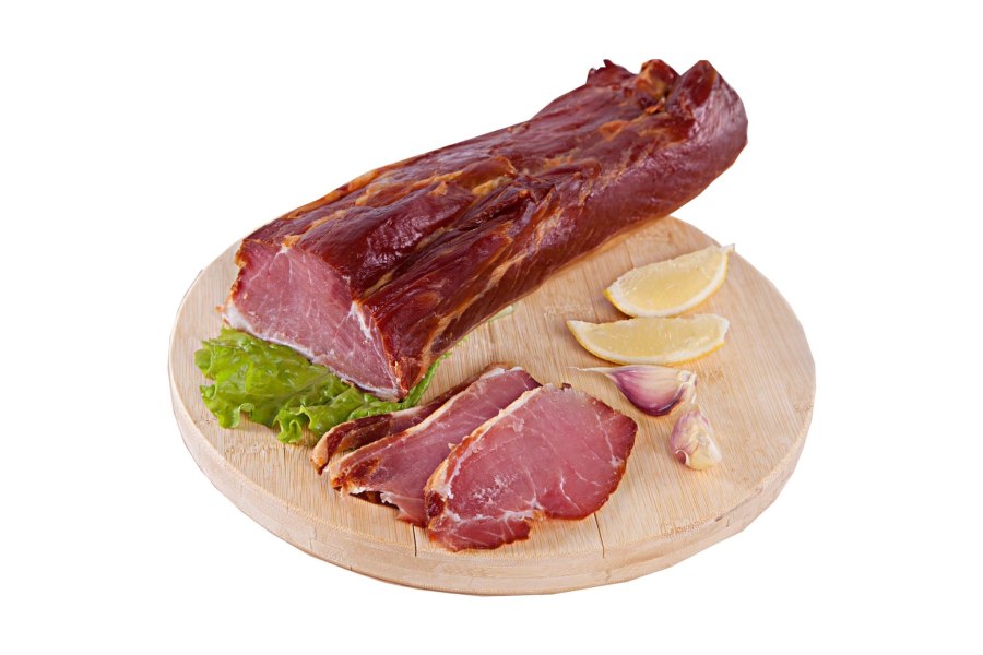 Копченое мясо свинины