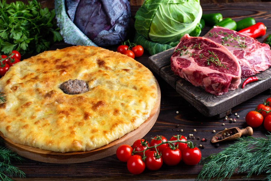 Фыджин пирог с мясом