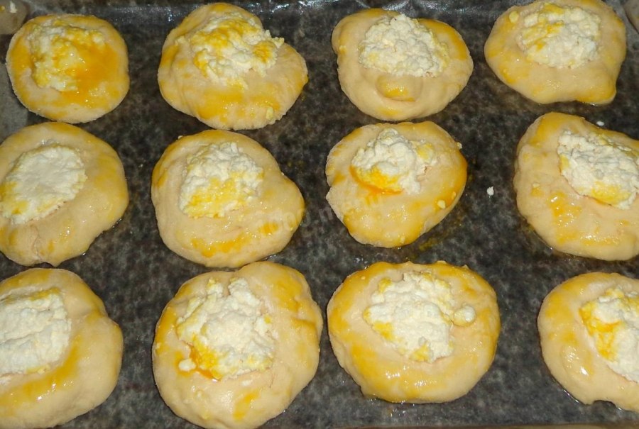 Коми шаньги со сметаной